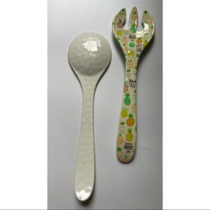 Melamine Serving Spoon Live a Pineapple Life